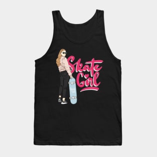 skate girl Tank Top